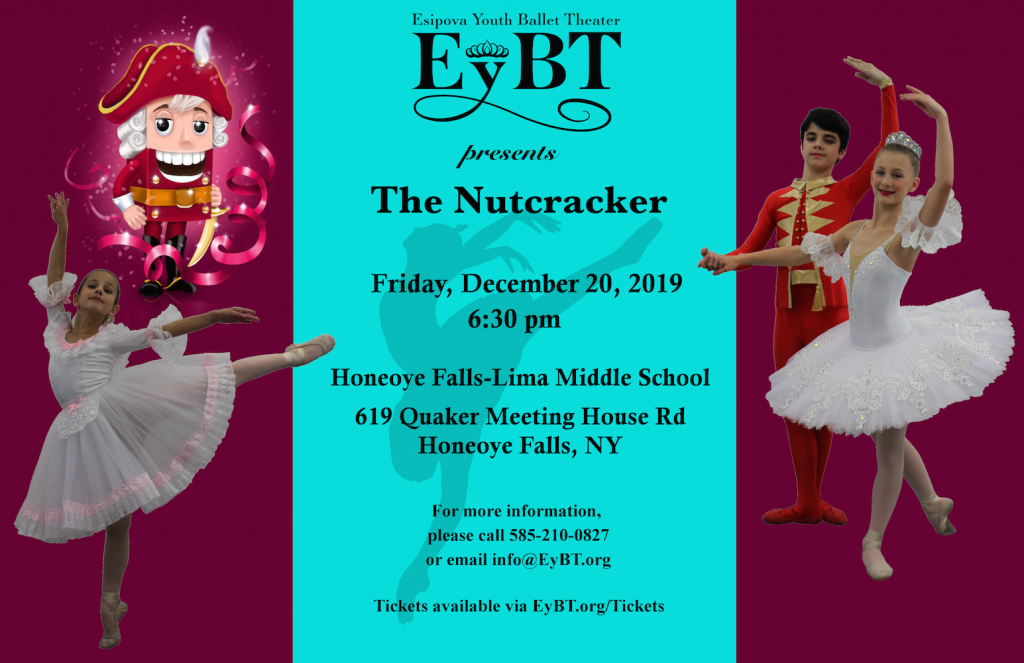 EyBT Nutcracker 2019 Poster